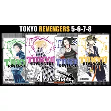 Kit Tokyo Revengers - Vol. 5-8 [mangá: Jbc]