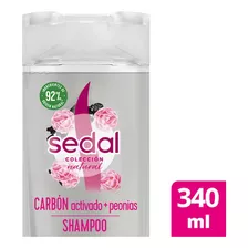 Sedal Shampoo Carbon Activado Y Peonias X 340ml