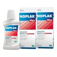 Kit 2 Caixas Noplak Max Gel Dental 50g + 2 250ml Noplak