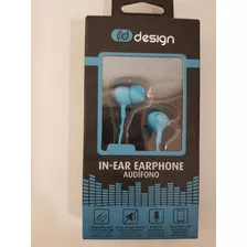 Audífonos In-ear Design Azul - Pcprice