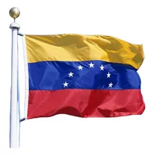 Bandera Venezuela 60x90 Cm. Estampada Ojales Metálicos