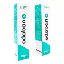 2x Odaban Spray - Combate A Hiperidrose Suor Excessivo 30ml 