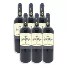 Vino San Felipe Varietales Tinto Cabernet Sauvignon 750ml X6