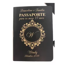 30 Convites Passaporte Viagem Divertido Casamento G