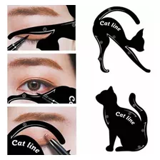 Plantilla Delineador Cat Line Para Maquillaje Gatuno