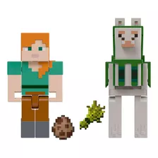 Boneco Minecraft Alex E Lhama - Mattel