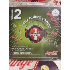 Coca Cola Cd Hoy Nº2 Volumen 1 Dvd Karaok Rock Pop Latino