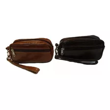 Carterita De Mano De Hombre De Cuero Guns Leather