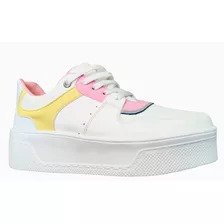 Tenis Plataforma Sneakers Moderno Chunky Mujer Casual Oferta