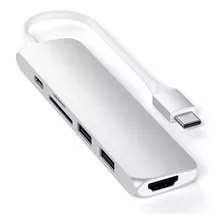 Hub Adaptador Multipuertos Usb C Satechi P/ Macbook Notebook