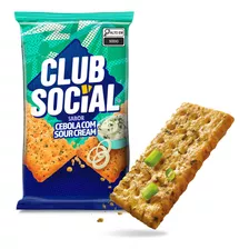Biscoito Club Social De Cebola Com Sour Cream 141 G Pacote X 6