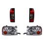 Focos Led H4 Nissan Np300 Frontier 2016-20 Sin Lupa 11000lm