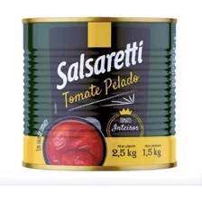 Molho Tomate Pelado Salsaretti Trad 2,5kg Lt
