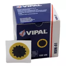 Remendo Estrela Câmara De Ar 25mm Rbm01- 100 Unidades Vipal