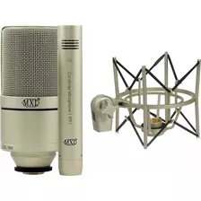 Kit Microfone Profissional Mxl 990/991 Com Shockmount Usm001