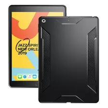 Funda Para iPad 10.2 Poetic Karbon Shield Series Flexible Ne