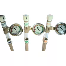 Tensiômetro Analógico - Kit 03pçs (20/40/60cm) - Irrigação 