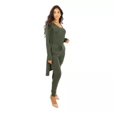 Conjunto Lanzinha Feminino Outono/inverno Pmg Lançamento