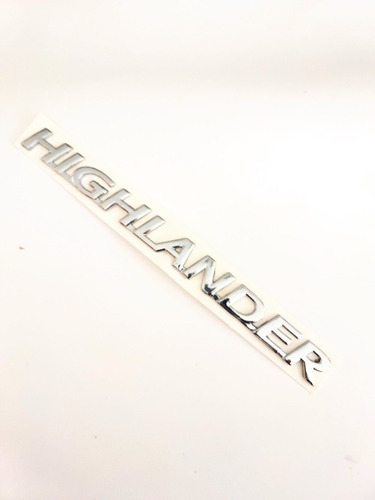 Emblema Letra Toyota Highlander Foto 3