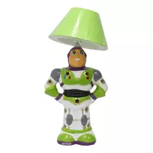 Lámpara Cerámica Decorada Infantil Buzz Lightyear Toy Story