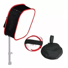 Kit 2 Softbox Difusor P/ Iluminador Led Yongnuo Yn-600 