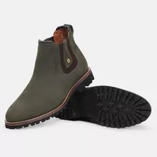 Bota Feminina Coturno Cano Curto Couro Premium Varias Cores