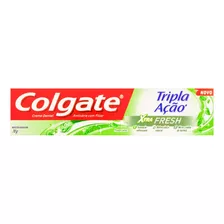 Pasta De Dentes Colgate Tripla Ação Xtra Fresh Em Creme 70 G