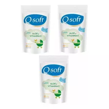 Toallitas Húmedas Q-soft Aloe Vera 50 U X3