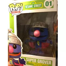 Funko Pop Plaza Sésamo Alchibaldo Súper Grover Nuevo Origina