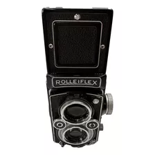 Câmera Analógica Rolleiflex Com Acessórios