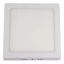 Painel Plafon De Sobrepor Slim Led Quadrado 12w 1020lm 6500k