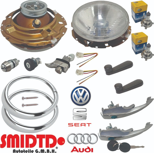 Kit Manijas Chapas Faros Y Foco Biceles Sedan 73-92 1.6 Foto 3