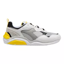 Tenis Diadora Whiz Run Yellow Hombre Moda Sport