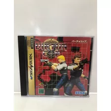 Jogo Virtua Cop Original Sega Saturn Completo Japonês!