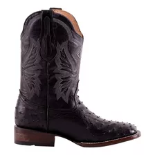 Bota Vaquera Bulldog Panza Avestruz Horsag Piel 100%original