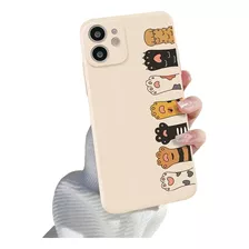 Carcasa Para iPhone Varios Modelos Gatos Patitas