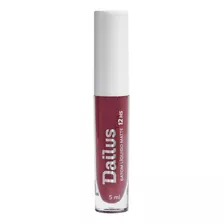 Batom Líquido Matte Dailus 12h Cor.:marsala 5ml Cor Branco