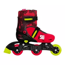 Patines De Linea 2 En 1 Ajustable 19 Al 22 Apache To-skax-a