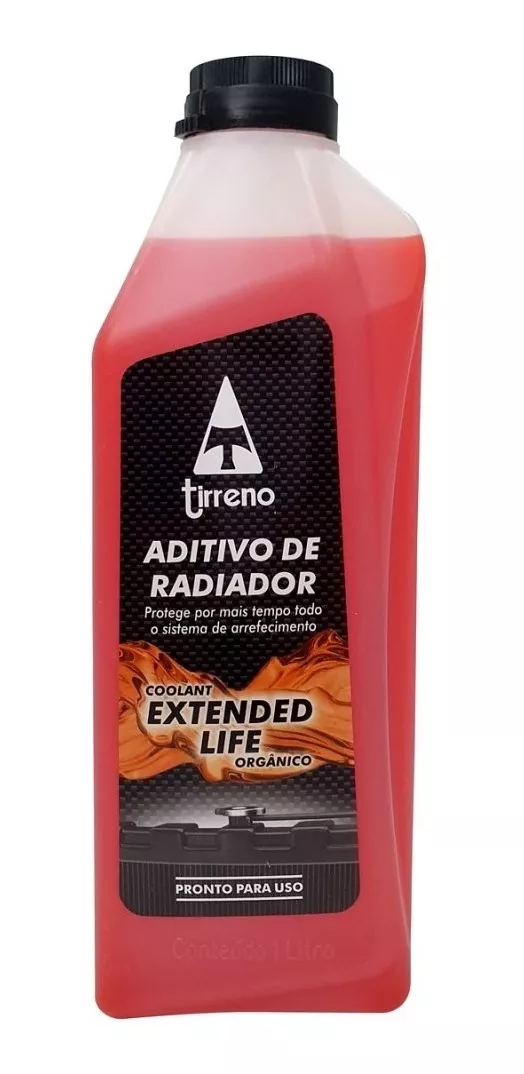 Aditivo Radiador Tirreno Organico 1lt (laranja)