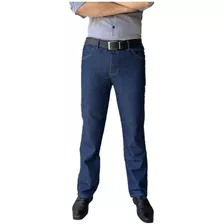 Calça Jeans Barata Reforçada Masculino Uniforme De Trabalho