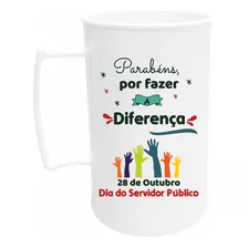 20 Canecas Acrílicas 300 Ml Dia Do Servidor Publico