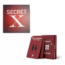 Kit Secret X + Esquenta Eu Nunca - Jogo De Cartas Festa