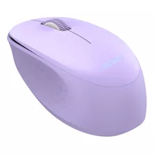 Mouse Sem Fio Silent Click Wireless Pcyes 1600 Dpi, Roxo