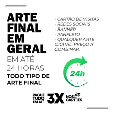 24h Arte Final P/ Redes Sociais / Social Media / Flyer 