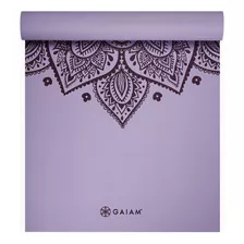 Mat Yoga 5mm Colchoneta Mats Gaiam N°1 Usa Ecológico- El Rey Color Lilac Sundial