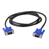 Gio - Cable Vga A Vga Ideal Para Proyectores, Hdtv, Laptop, Monitores (1.5 Metros De Longitud)