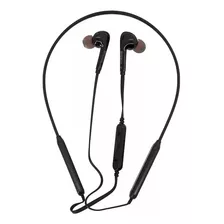 Fone Neckband Sport Intra-auricular Estéreo Bluetooth 5.0 Cor Preto