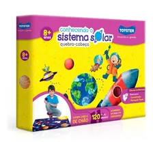 Quebra-cabeça Conhecendo O Sistema Solar 120 Peças Toyster