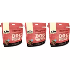 Acana 3 Pack De Golosinas Para Perros De Ternera Y Calabaza,