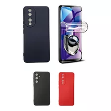 Case Protector + Hydrogel Para Honor 90 - Silicona